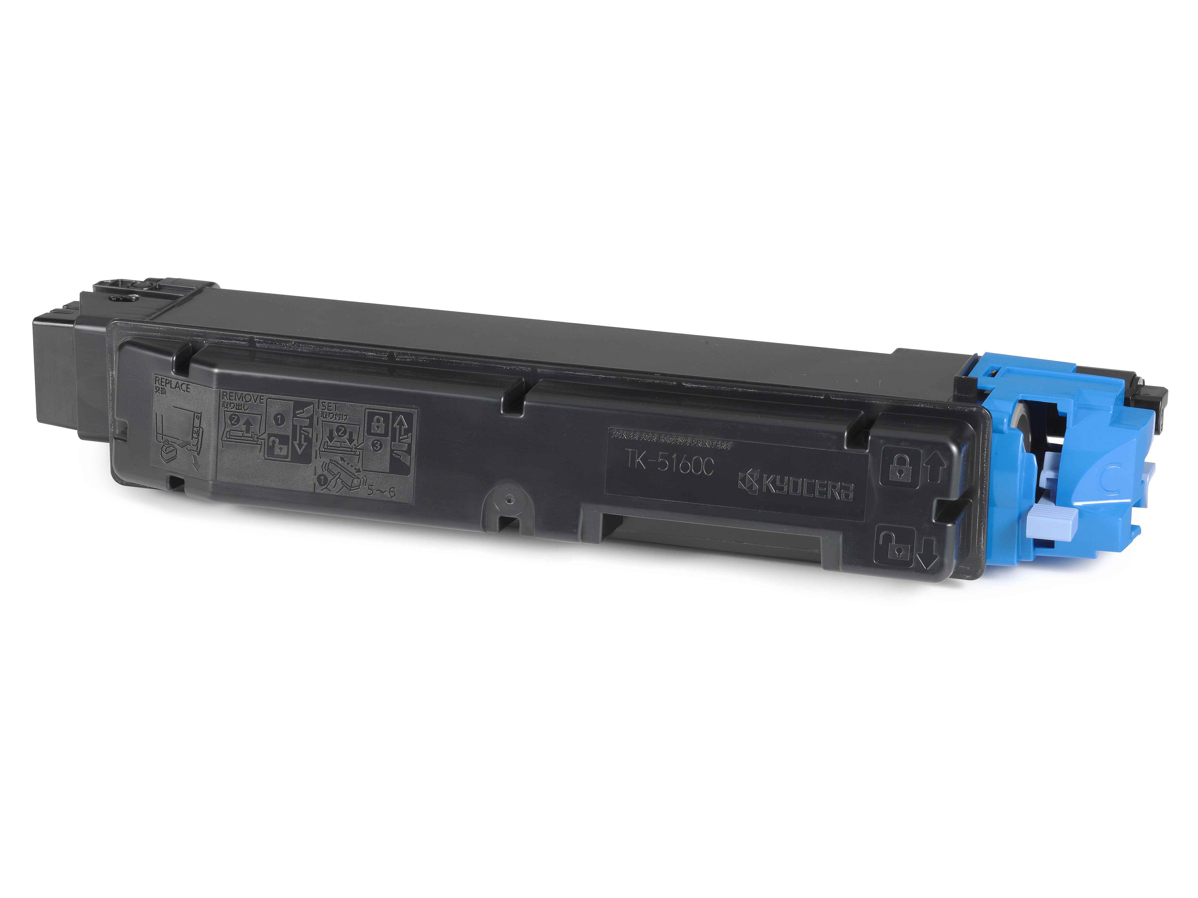 Toner Original Kyocera Tk 5160c,Cian,Para Ecosys P7040cdn, P7040cdn/Kl3