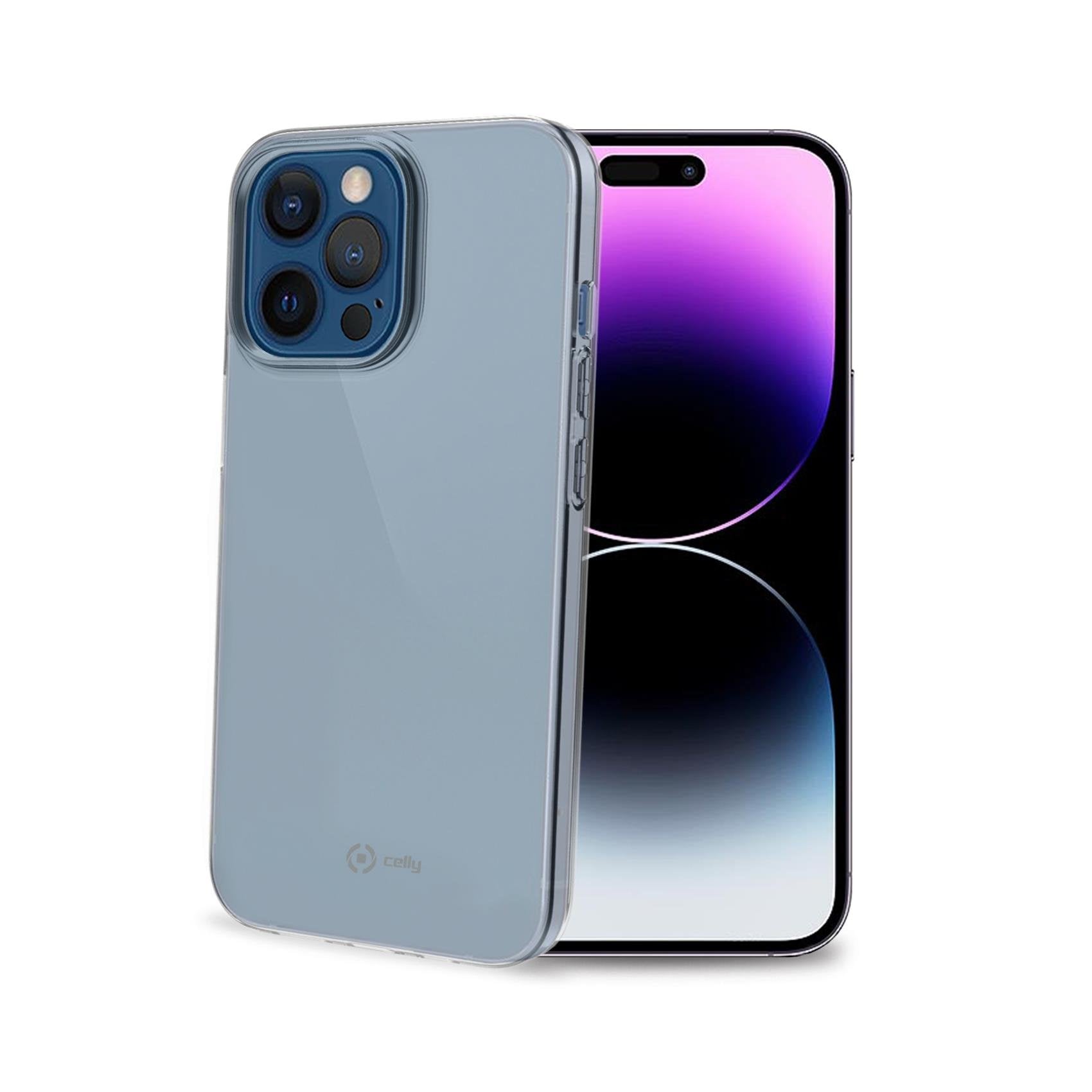 Celly Gelskin Funda Para Iphone 14 Pro Max 17 Cm (6.7") Transparente