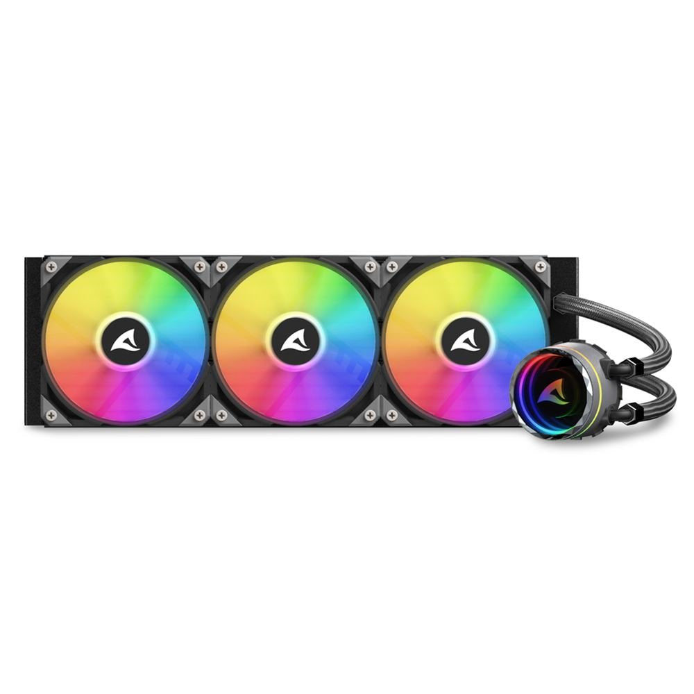 Sharkoon Refrigeracion Liquida S90 Rgb 3 Ventilador 360mm Negro
