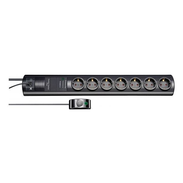 EAN 4007123636549 - Brennenstuhl 1153300467 base múltiple 2 m 7 salidas AC Interior Negro imagen 7