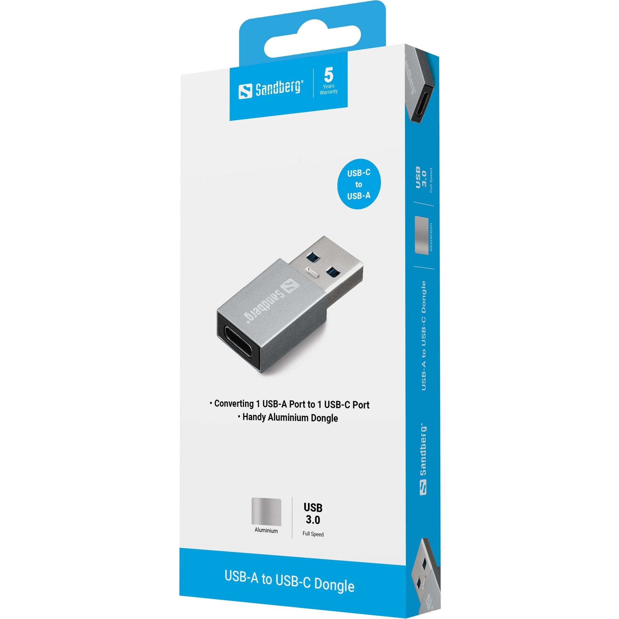 Usb-A To Usb-C Dongle - Warranty: 60m