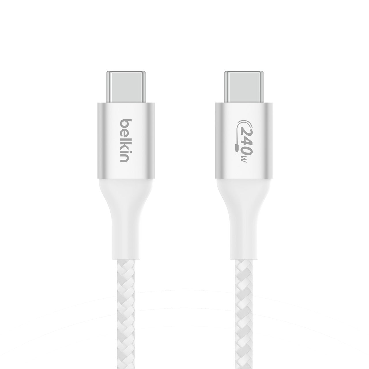 Cable Usb-C/Usb-C Blanca Belkin Boost Charge 240w, 1m Cab015bt1mwh