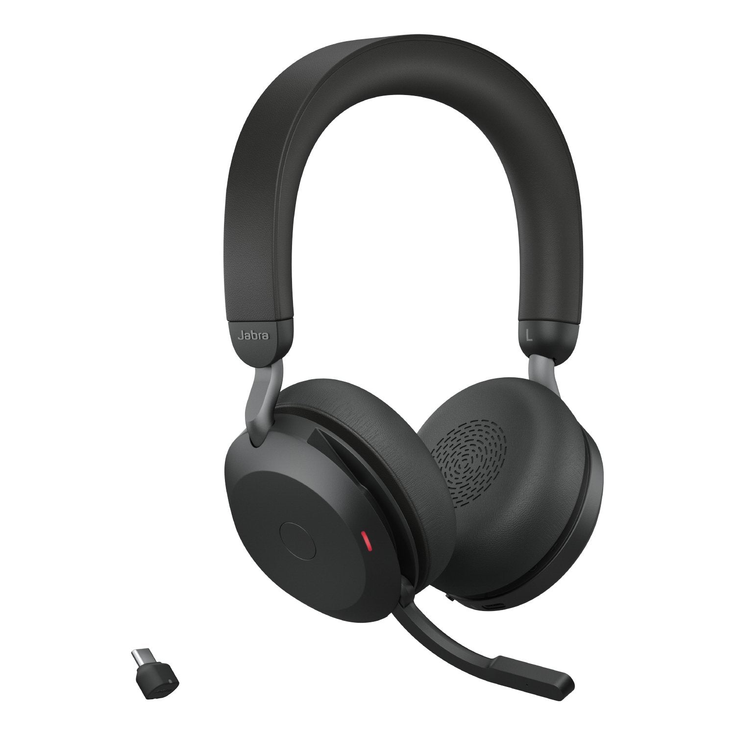 Auriculares Jabra Evolve2 75 Uc Negro + Estación De Carga + Link 380c