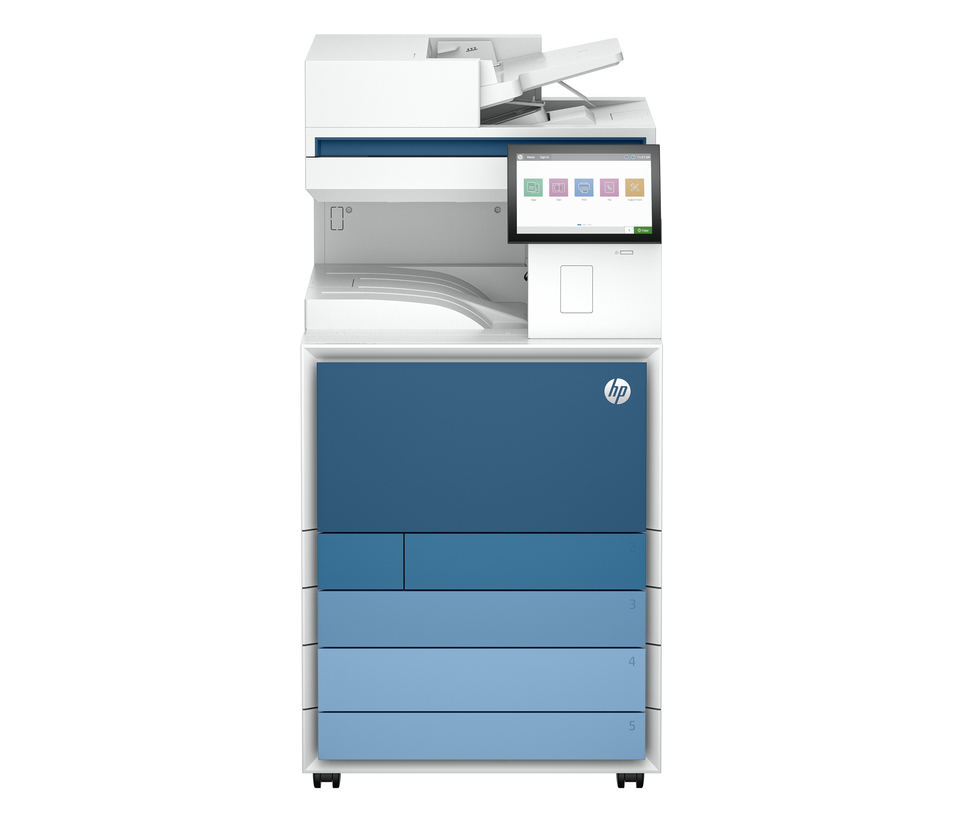Hp Color Laserjet Ent Mfp 8801dn A3 60s. Col. Mf Duplex Netzwerk