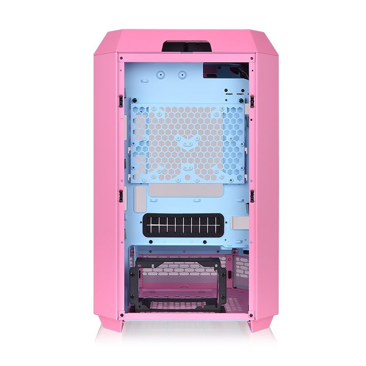 Caja Pc Thermaltake The Tower 300 Bubble Pink, Torre Rosa, Cristal Templado Ca-1y4-00sawn-00