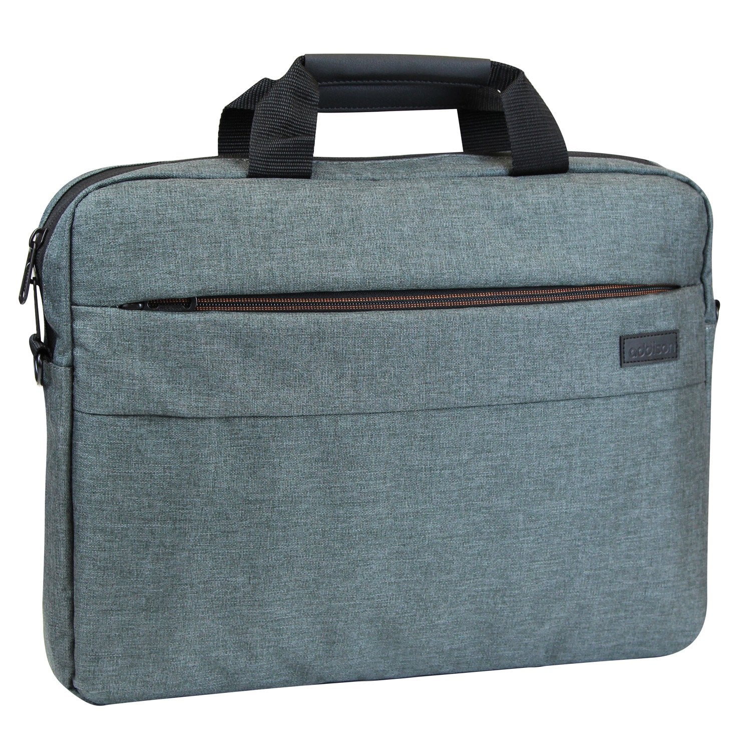 EAN 4897037307013 - Addison 307015 maletines para portátil 39,6 cm (15.6") Maletín Toploader Gris imagen 2