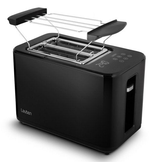 Tostadora Lauben Lbnt900bc 7 2 Rebanada(S) 900 W Negro