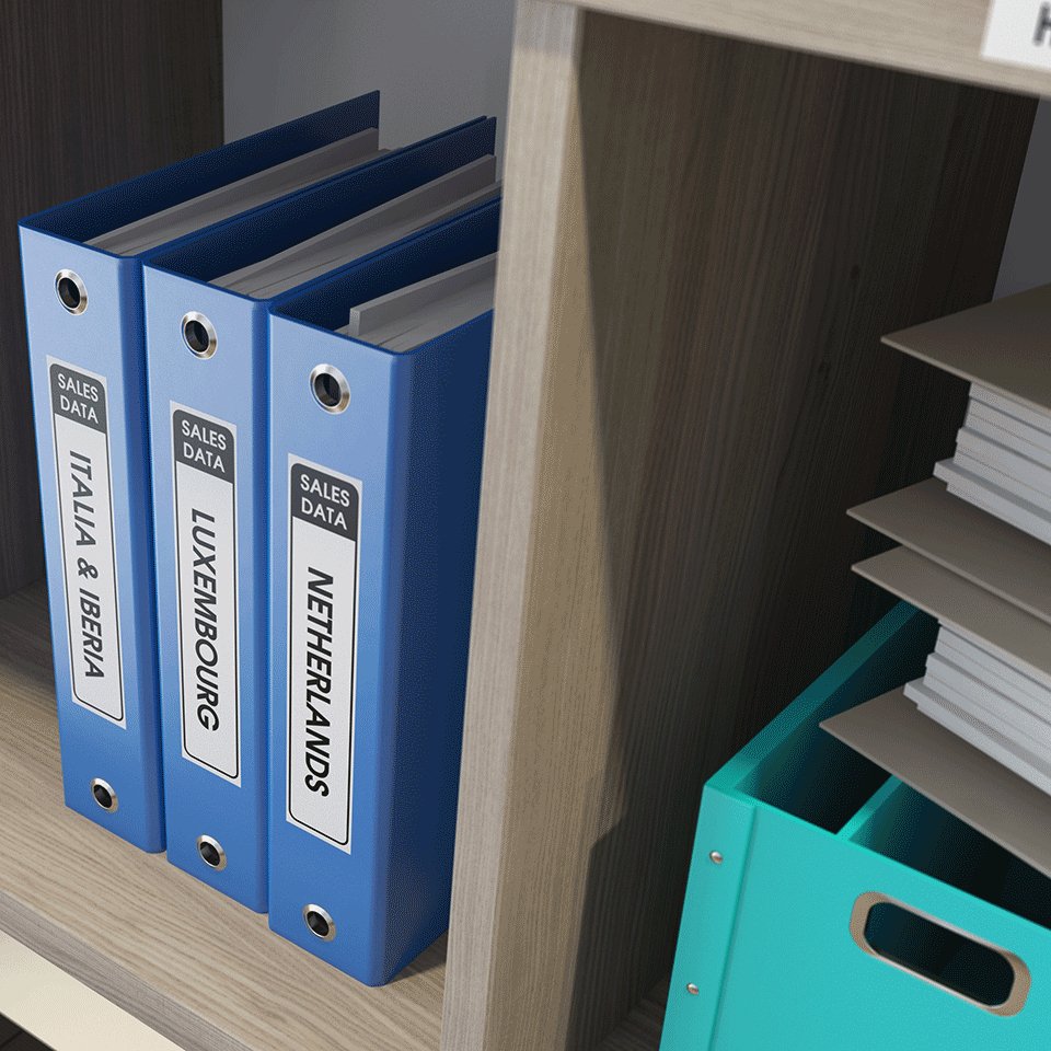 EAN 4977766628181 - Brother DK-22210 cinta para impresora de etiquetas Negro sobre blanco imagen 3