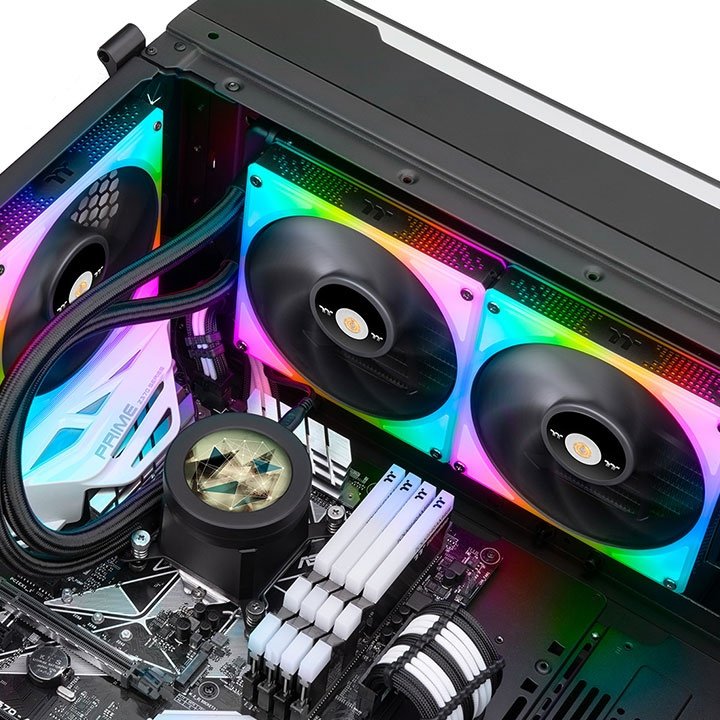 Thermaltake Toughliquid Ultra 280 Rgb All-In-One Liquid Cooler 280mm, Cl-W371-Pl14sw-A