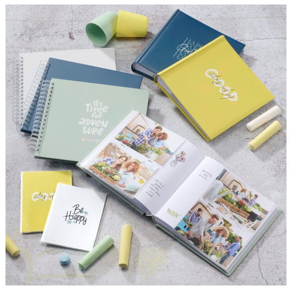 Hama Good Things Spiral 28x24 50 Weisse Seiten Happy 7717