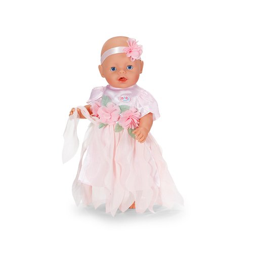 Zapf Creation Baby Born® Traje De Hada De Las Flores 43 Cm, Accesorios Para Muñecas 839720