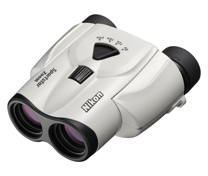 EAN 0018208167371 - Nikon Sportstar Zoom 8-24x25 White binocular Blanco imagen 1