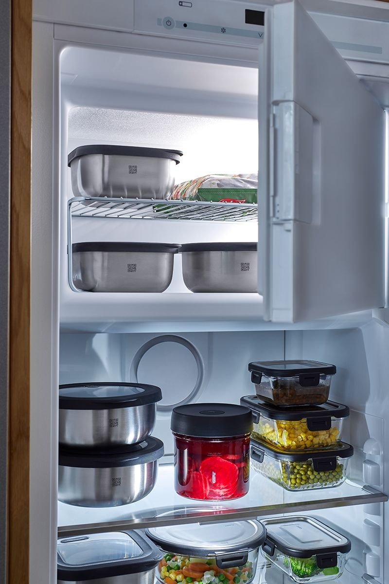 EAN 4006664127752 - GEFU 12775 recipiente de almacenar comida Rectangular Contenedor 1,3 L Negro, Acero inoxidable 1 pieza(s) imagen 8