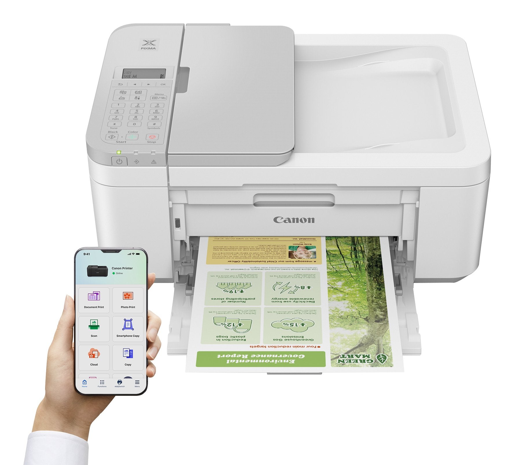 EAN 4549292237382 - Canon PIXMA TR4756i Inyección de tinta A4 4800 x 1200 DPI Wifi imagen 3