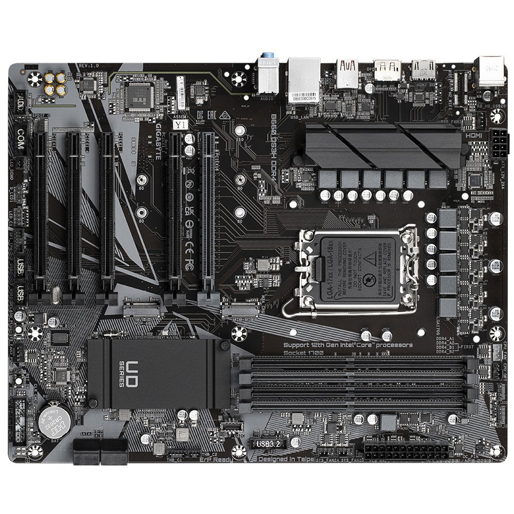 Placa Base Gigabyte Pb Intel 1700 B660 Ds3h Ddr4 Atx, 4xddr4 3200 Usb3.2 Gen2
