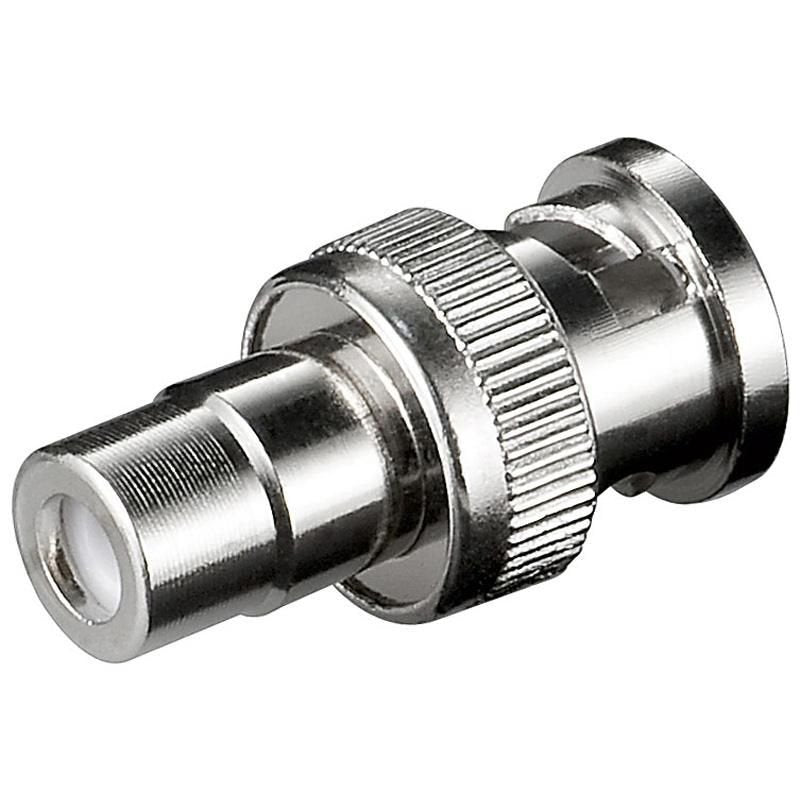 EAN 5711045957215 - Microconnect BNCRCAADAPTOR1 cambiador de género para cable BNC RCA Metálico imagen 1