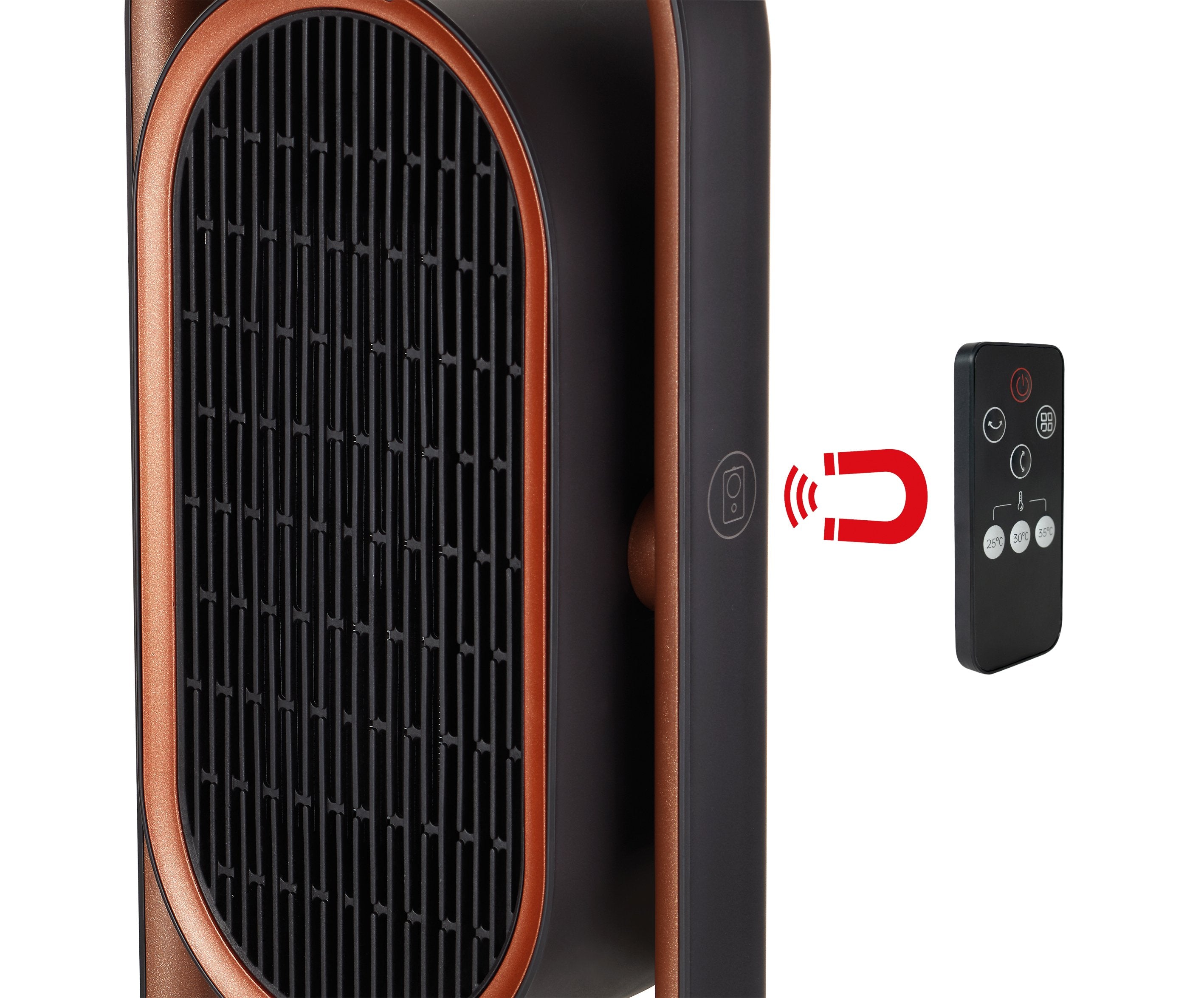 EAN 4011689865350 - Unold 86535 calefactor eléctrico Interior Negro, Marrón 1800 W Ventilador eléctrico imagen 7