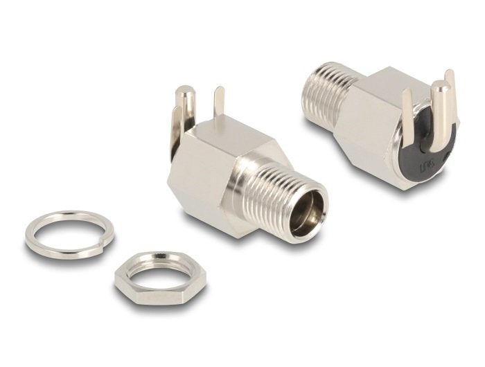 Delock Conector Dc 5,5 X 2,1 Mm Hembra Angular 20 V / 10 A