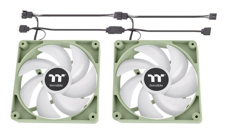 EAN 4711475644816 - Thermaltake Matcha Green CT120 Carcasa del ordenador Ventilador 12 cm Verde, Blanco 2 pieza(s) imagen 4