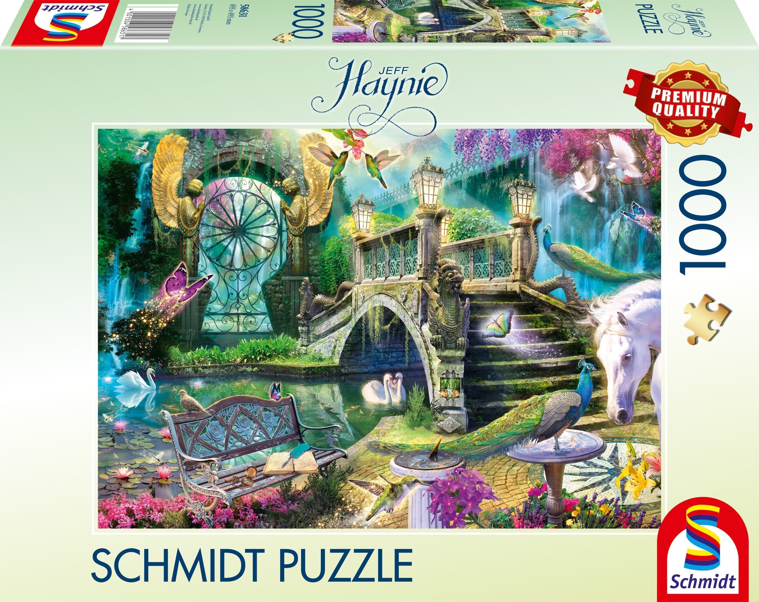 Schmidt Spiele Jeff Haynie: Der Geheime Garten (1000 Teile) 58631