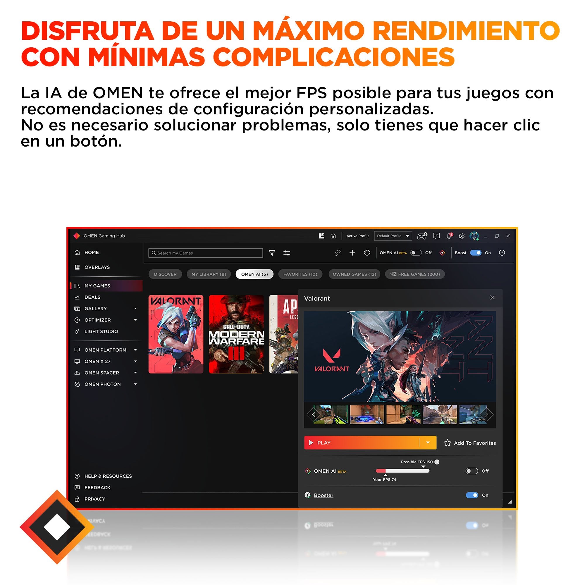 EAN 199485213897 - HP OMEN 16L TG03-0094ns Intel Core Ultra 5 225F 32 GB DDR5-SDRAM 1 TB SSD NVIDIA GeForce RTX 5060 FreeDOS imagen 8