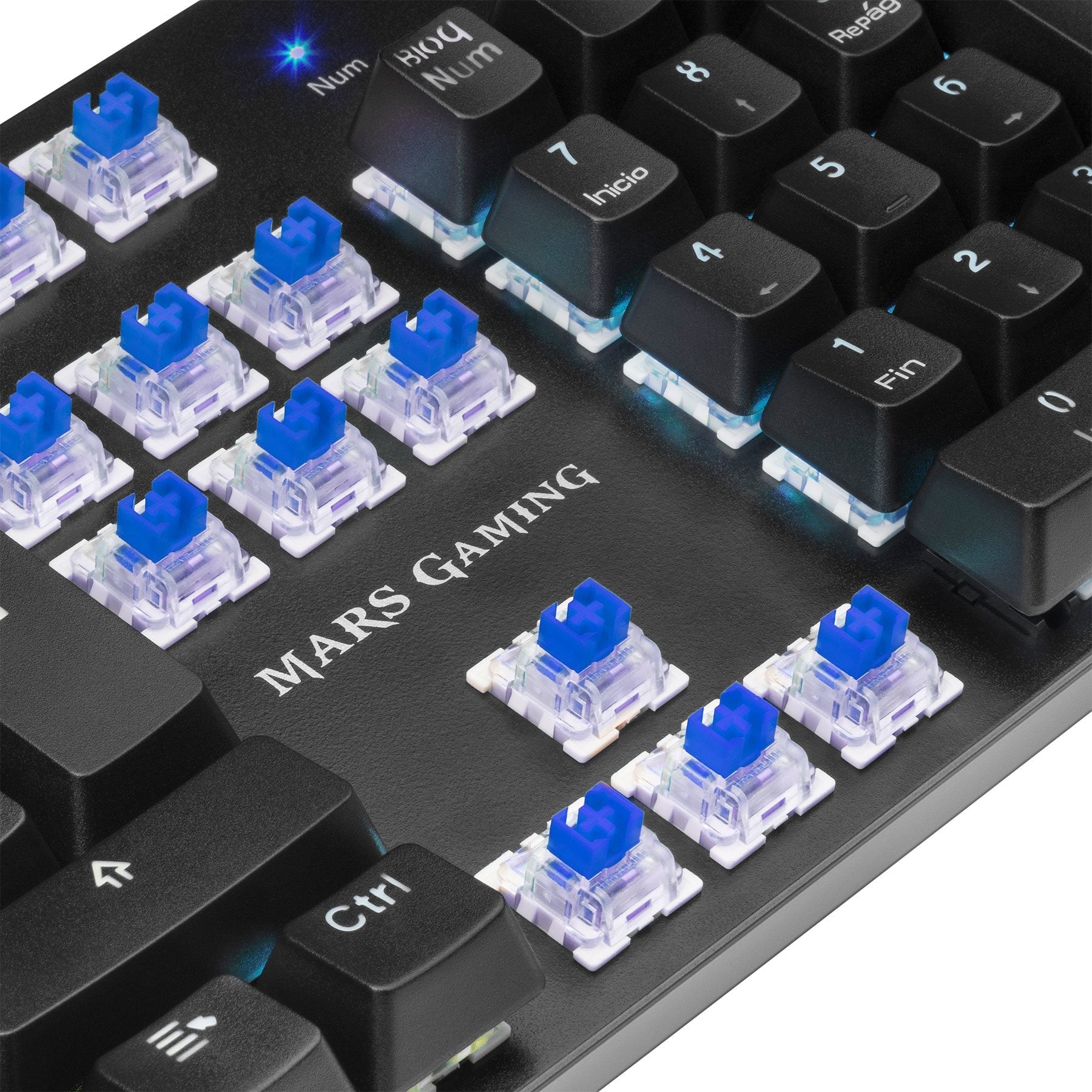 Tacens Mars Gaming Mk5 Teclado Mecánico Gaming Rgb Switch Azul (Pt)