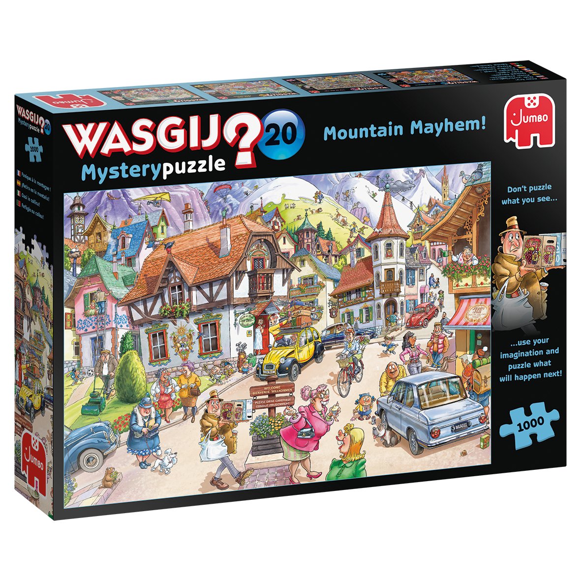 Jumbo Wasgij Mystery 20 Idylle In Den Bergen! 1000 Teile (25002)