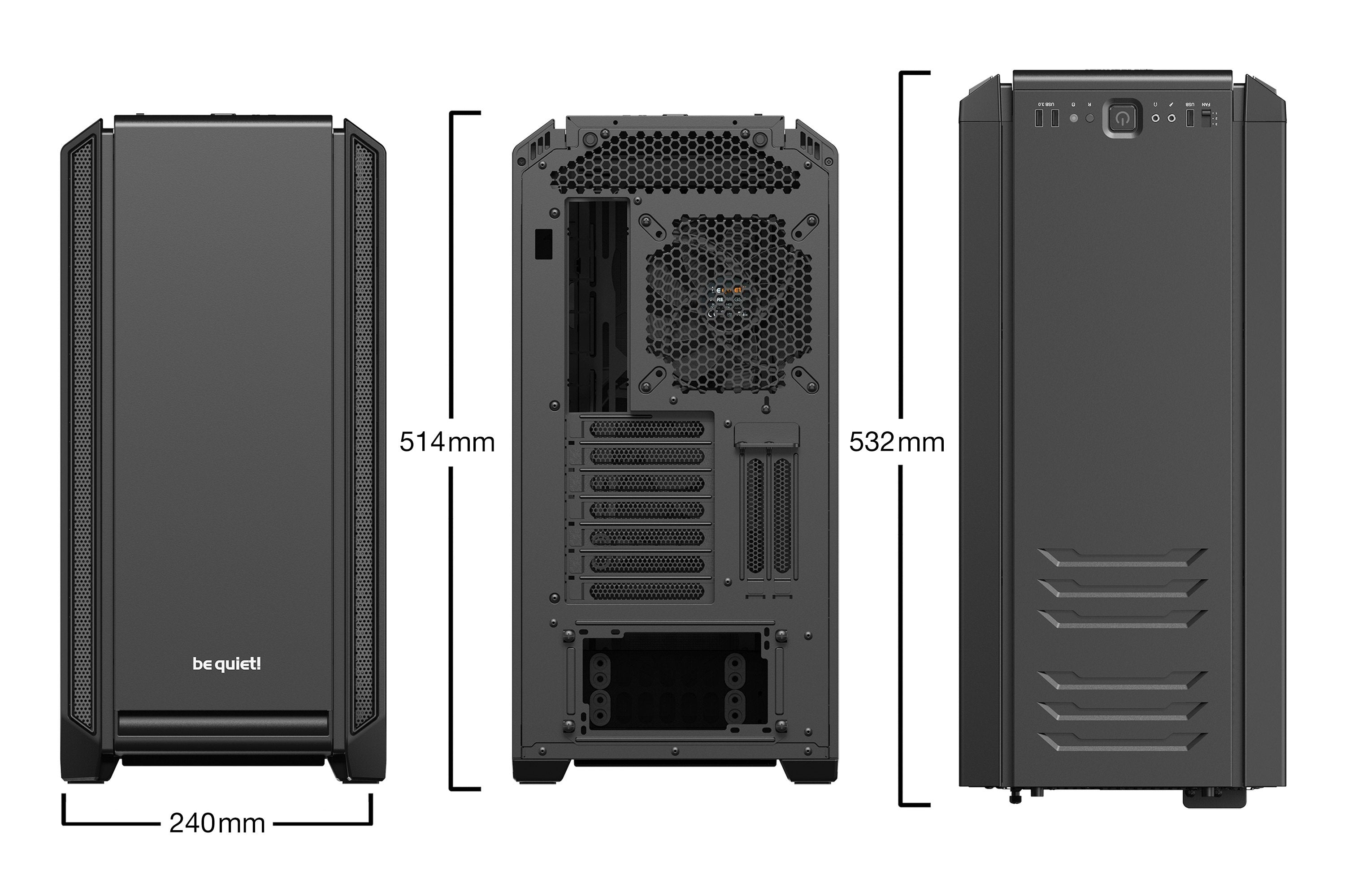 EAN 4260052187036 - be quiet! Silent Base 601 Window Midi Tower Negro imagen 2