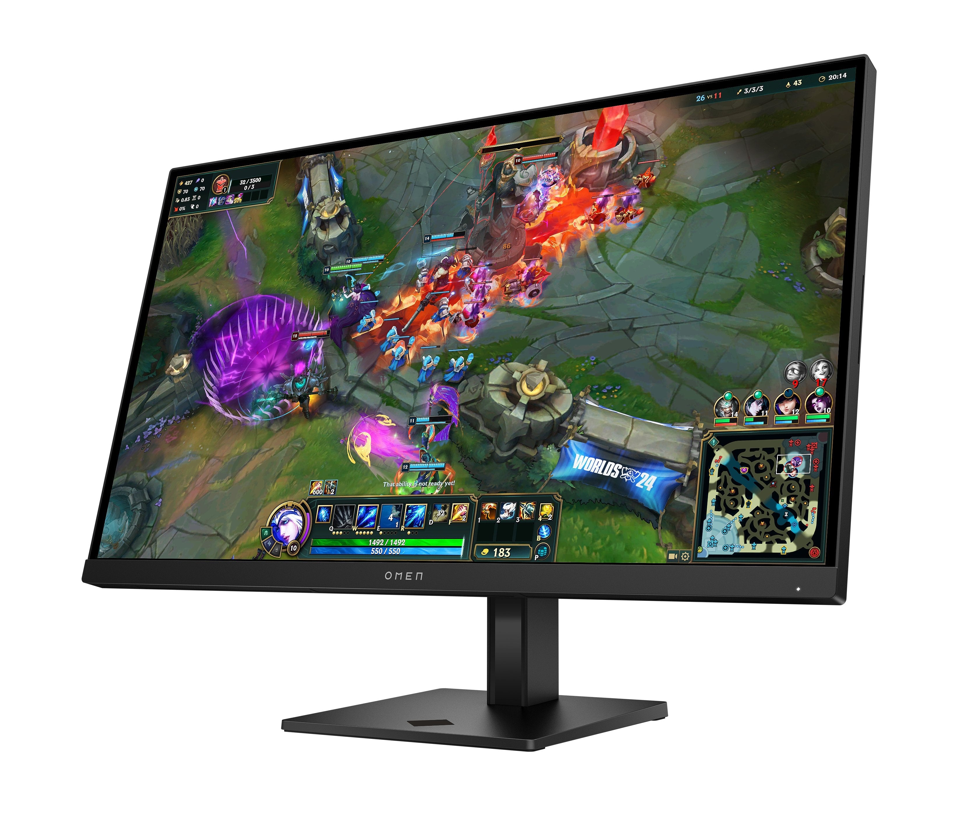 EAN 198701731368 - HP OMEN 27 inch QHD 280Hz Gaming Monitor - 27qs G2 pantalla para PC 68,6 cm (27") 2560 x 1440 Pixeles Quad imagen 4