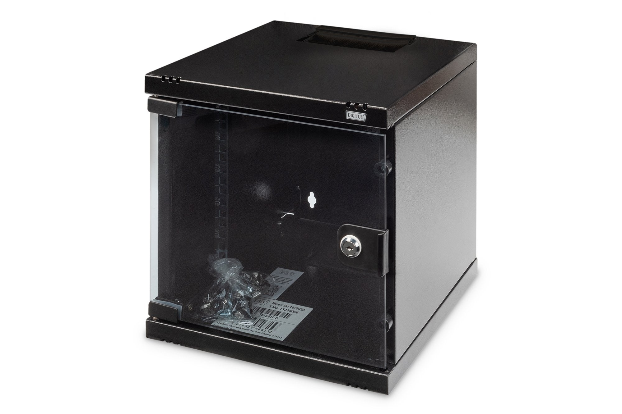 EAN 4016032466253 - Digitus DN-10-06U-B armario rack 6U Bastidor de pared Negro imagen 1