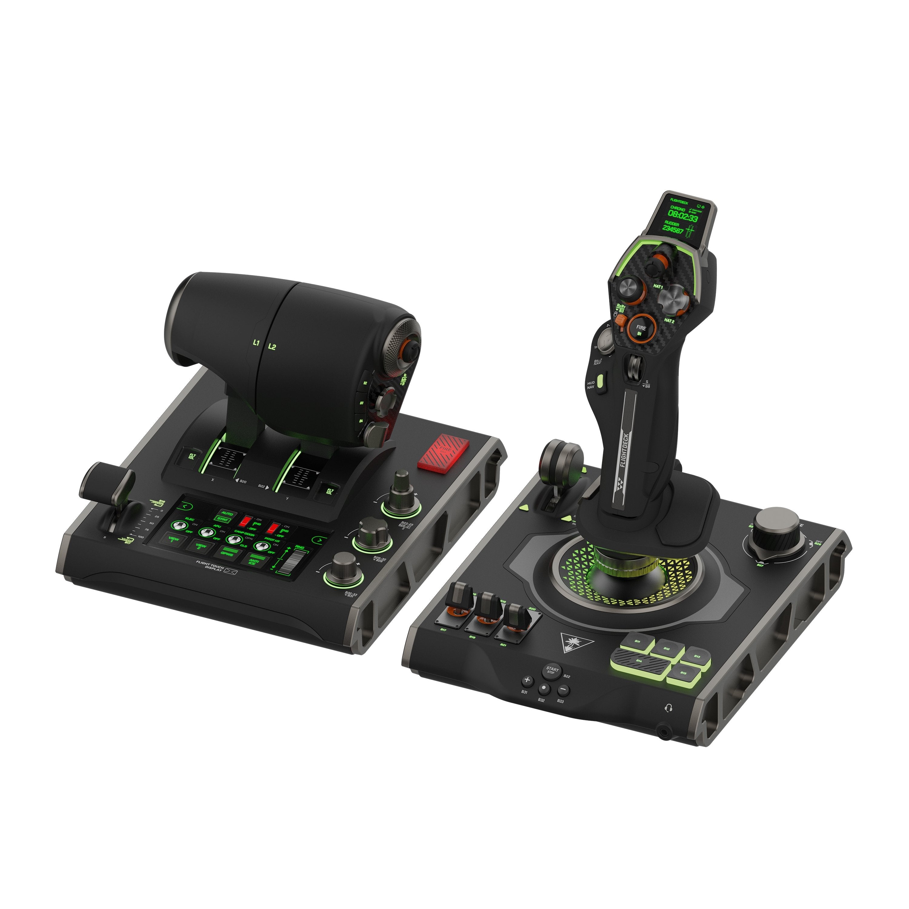 EAN 0731855007240 - Turtle Beach VelocityOne Negro USB Palanca de vuelo Analógico/Digital PC imagen 1