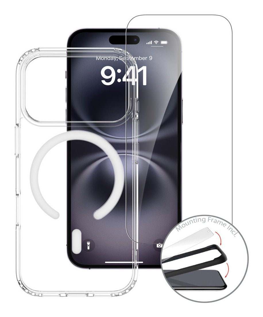 4smarts 360° Premium Protection Set Para Apple Iphone 17 Pro Magsafe-Kompatibel