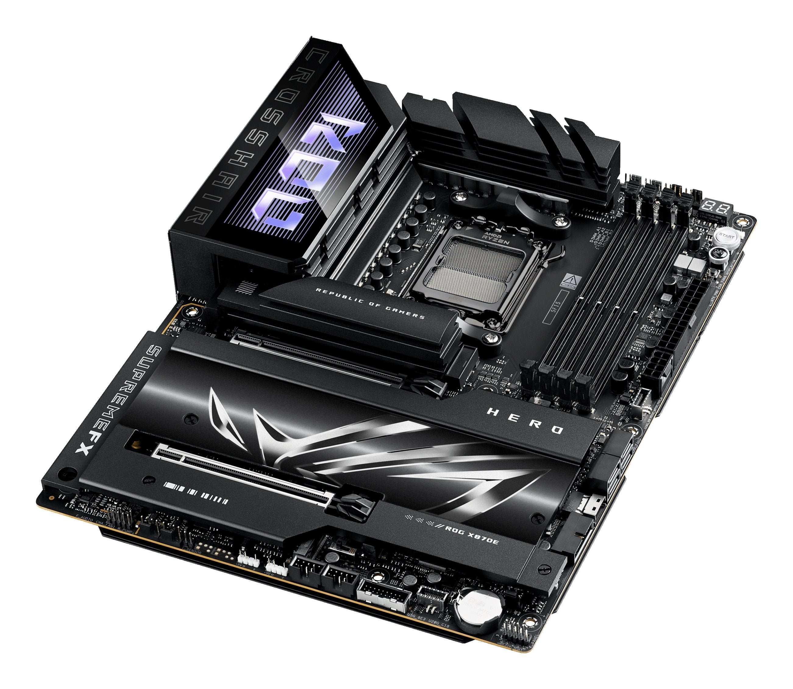EAN 4711387710302 - ASUS ROG CROSSHAIR X870E HERO AMD X870E Zócalo AM5 ATX imagen 6