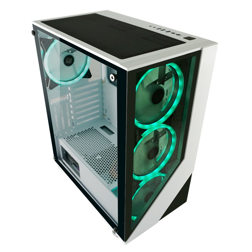 EAN 4260070129650 - LC-Power Gaming 803W Midi Tower Negro, Blanco imagen 5