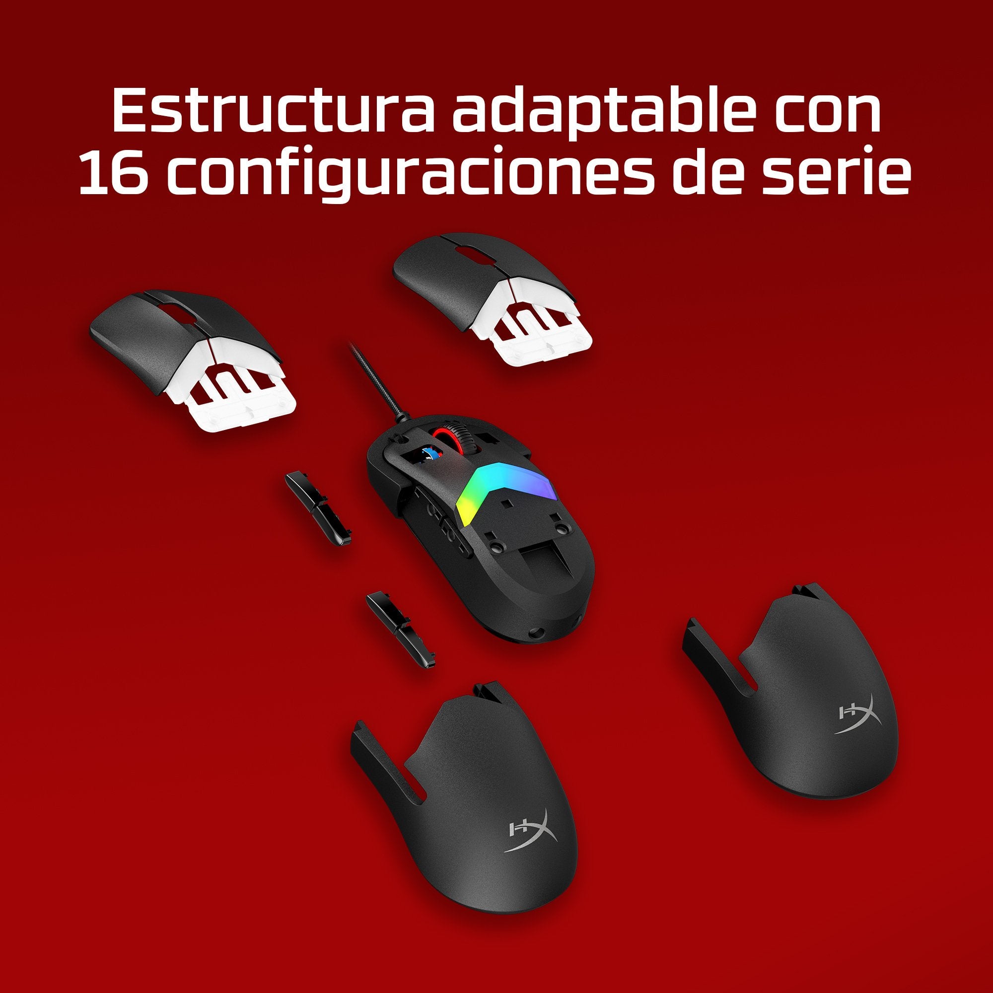EAN 0198415001641 - HyperX Pulsefire Saga Wired Gaming Mouse ratón Juego Ambidextro USB tipo A Óptico 3200 DPI imagen 3