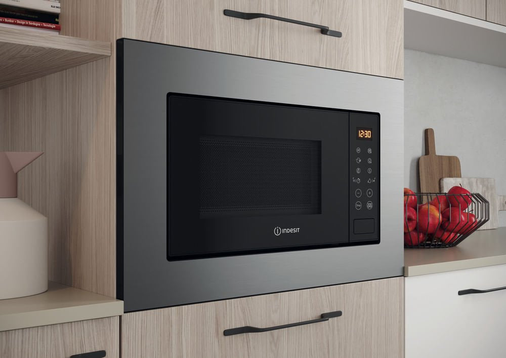 EAN 8050147591437 - Indesit MWI 120 GX Acero inoxidable Microondas con grill Integrado 20 L 800 W imagen 9