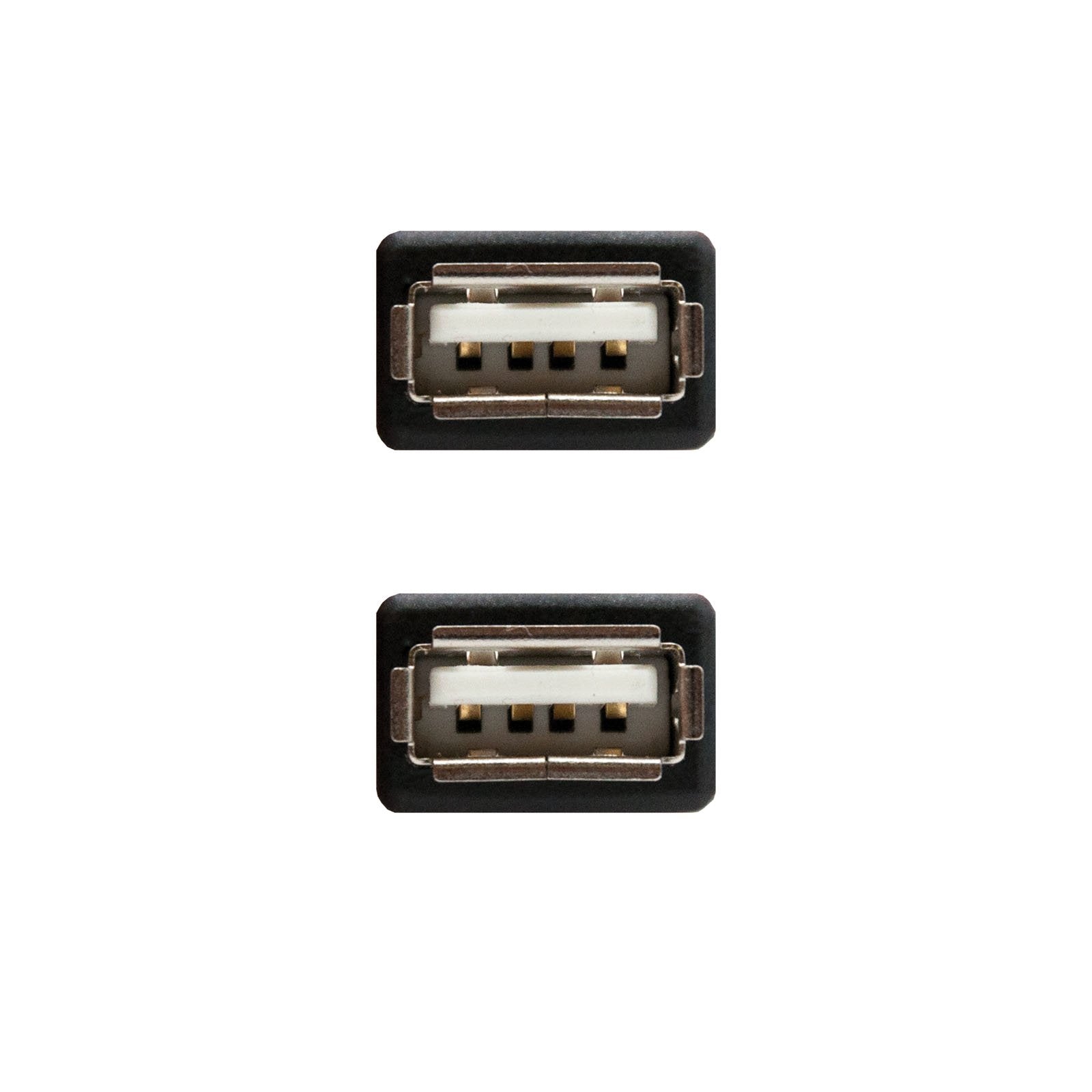 EAN 8433281000537 - Nanocable 10.02.0001 cambiador de género para cable USB 2.0 Negro imagen 2
