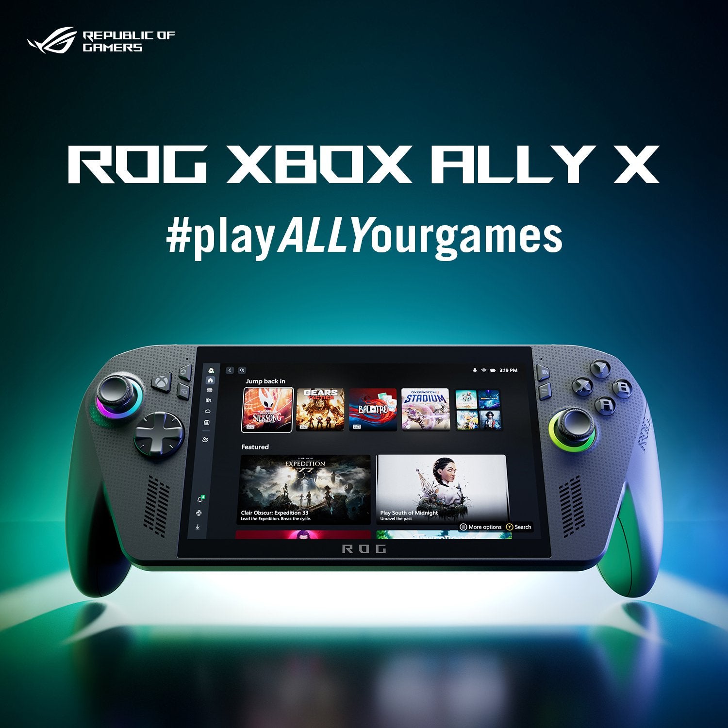 EAN 4711636195102 - ASUS ROG Xbox Ally X RC73XA-NH011W videoconsola portátil 17,8 cm (7") 1 TB Pantalla táctil Wifi Negro imagen 17