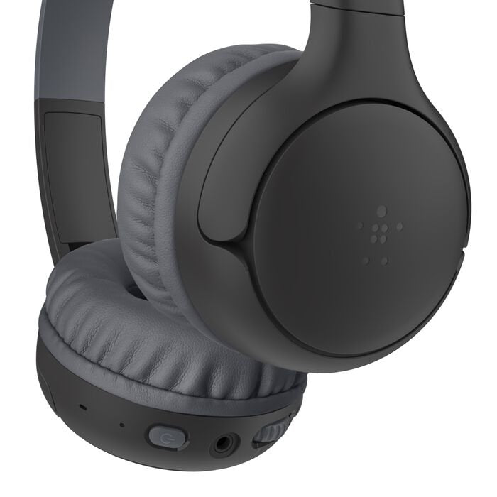Belkin Soundform Mini 2 Wireless On-Ear Kinder Schwarz Aud012hqbk