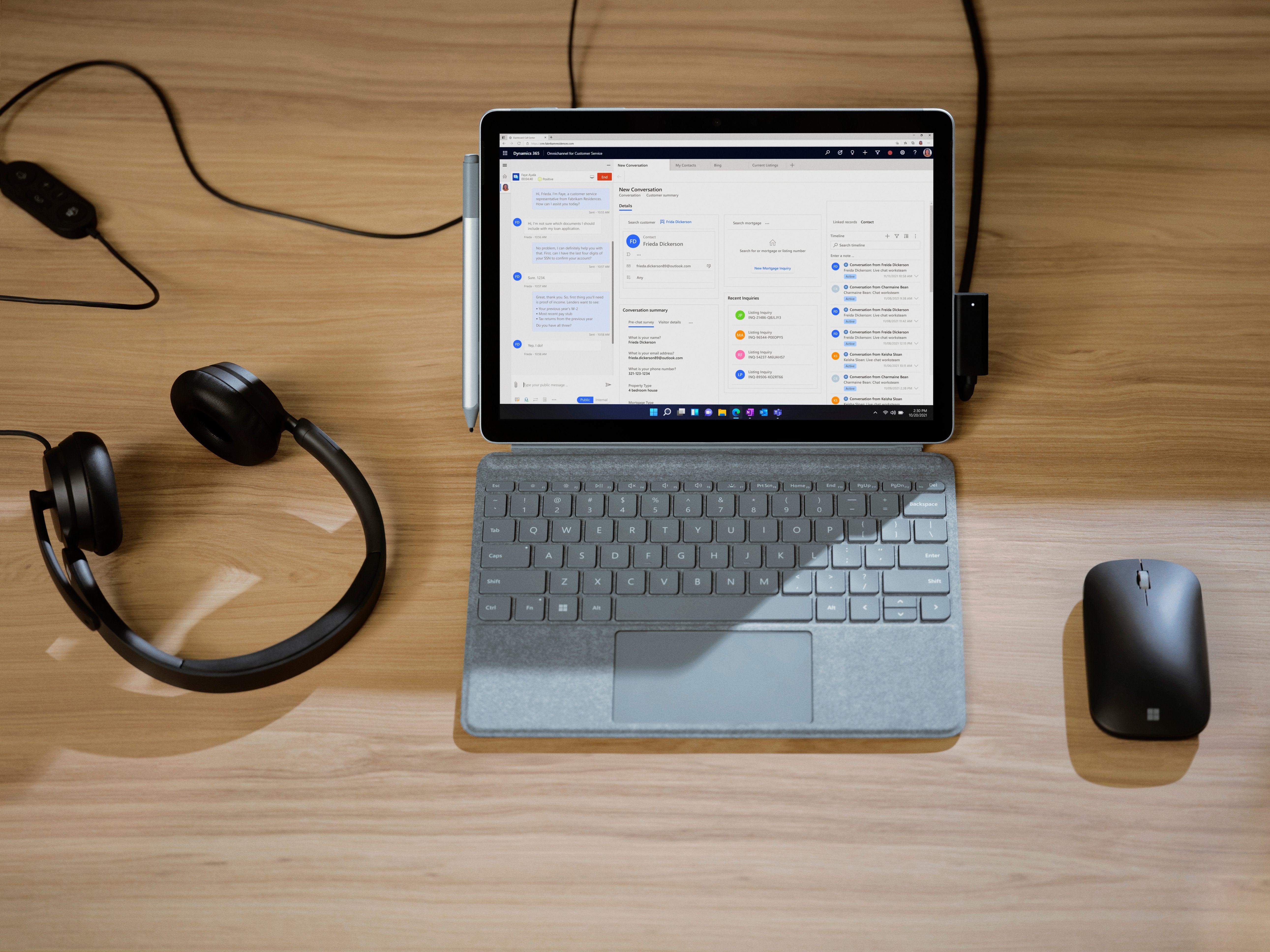 EAN 0889842874891 - Microsoft Modern USB-C Headset Auriculares Alámbrico Diadema Oficina/Centro de llamadas USB Tipo C Negro imagen 7