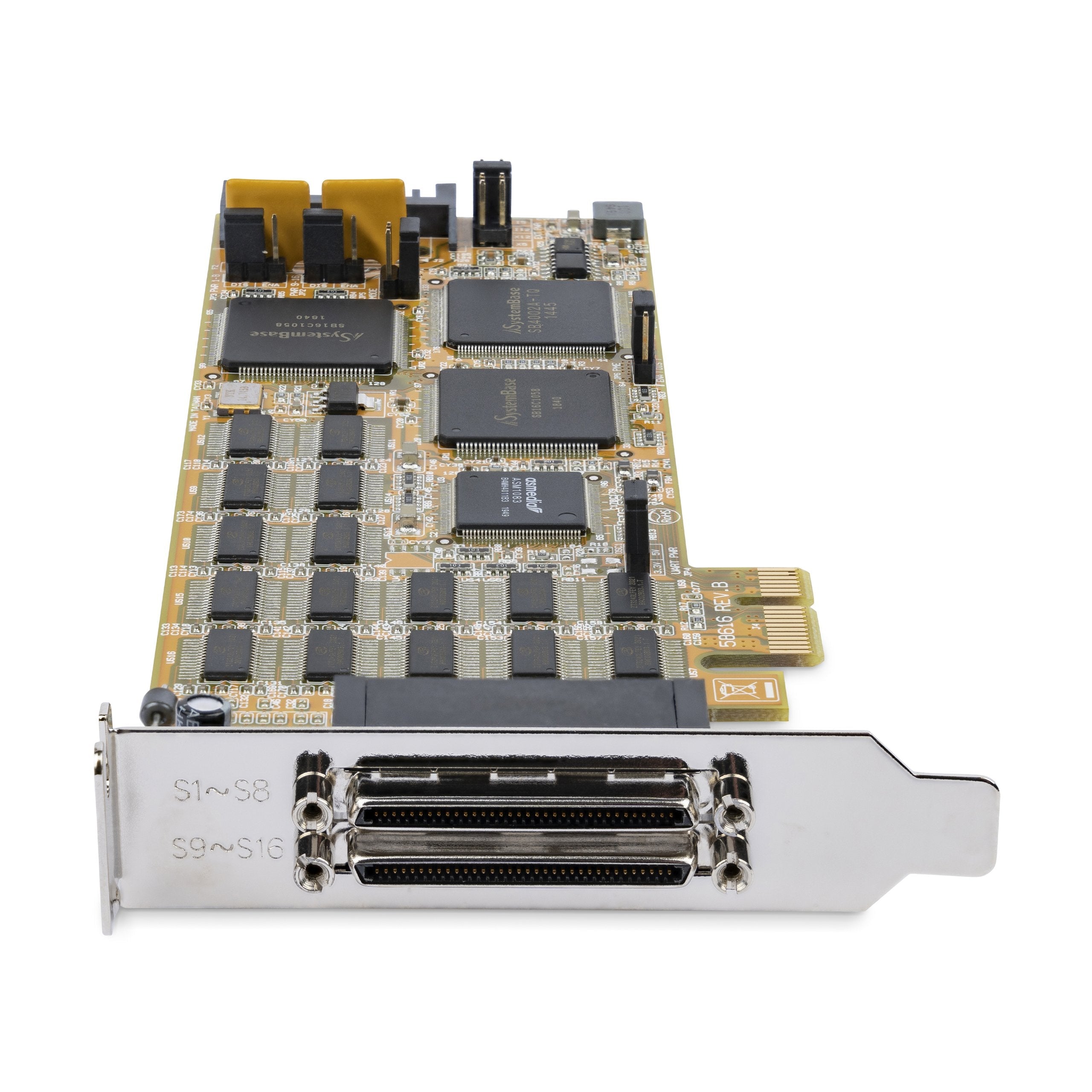 Startech Tarjeta Serie Pci-E 16 Puertos