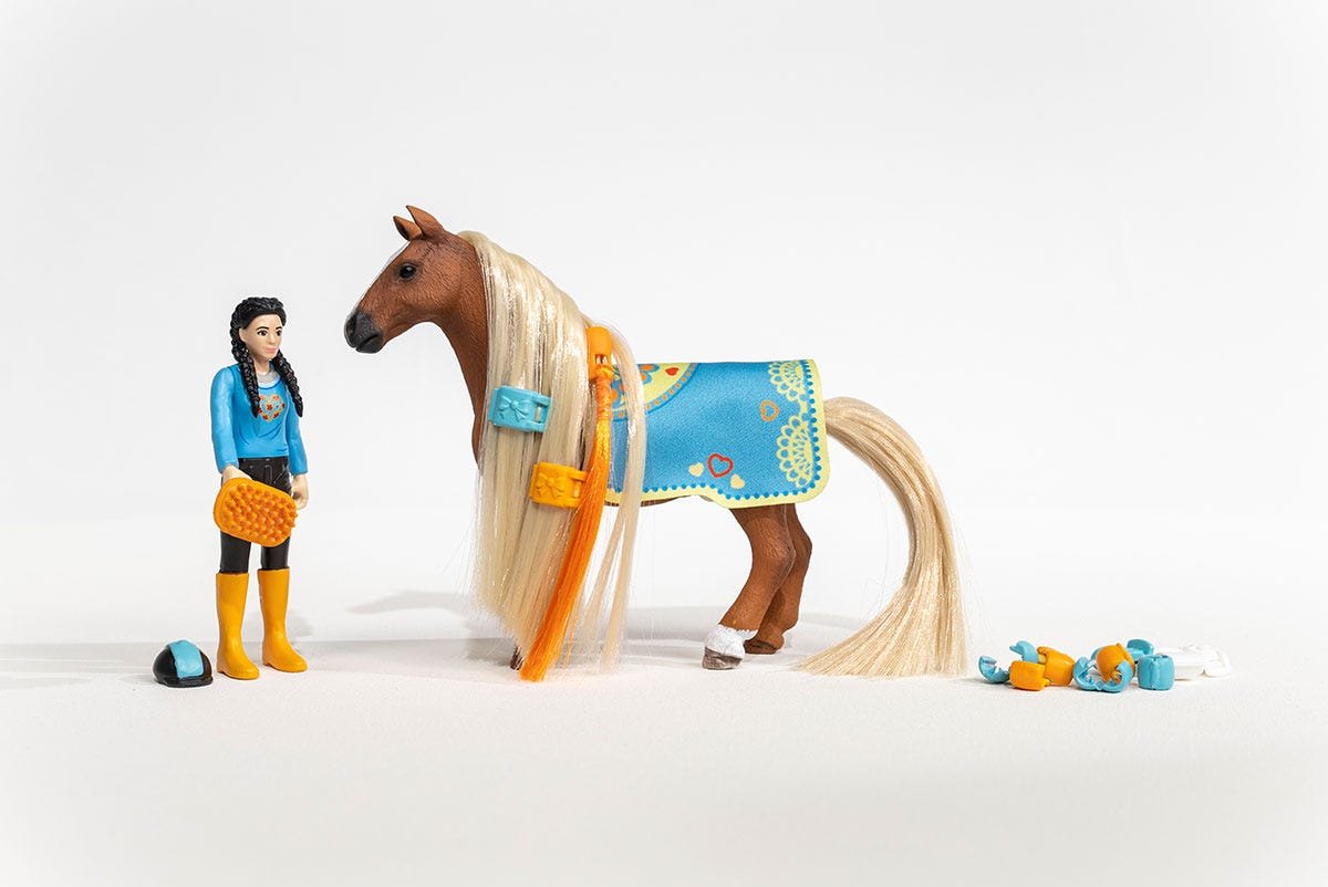Horse Club Sofia''S Beauties Kim & Caramelo Starter Set, Spielfigur 42585