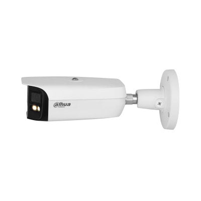 Dahua Ipc-Pfw5849-A180-E2-Aste Tubular Ip H265 2x4m Dual-Lens Splicing Full Color Wdr140db Starlight Ir40m 3.6mm Ip67 Epoe Sd Audio Mic E/S Ai