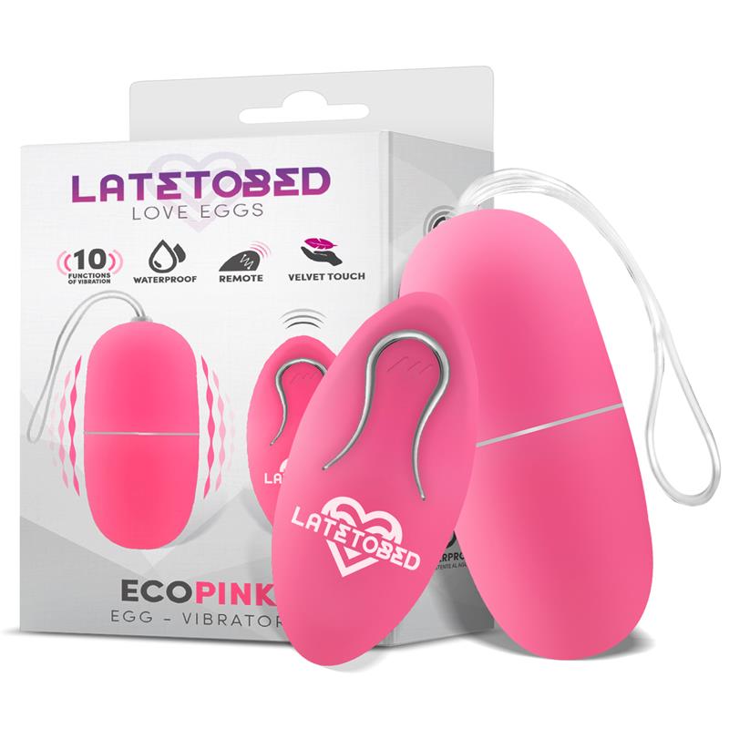 Ecopink Huevo Vibrador Con Control Remoto