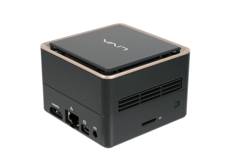 Ordenador Minipc Barebone Ecs Liva Q3plus-V1605 8gb/128gb Black