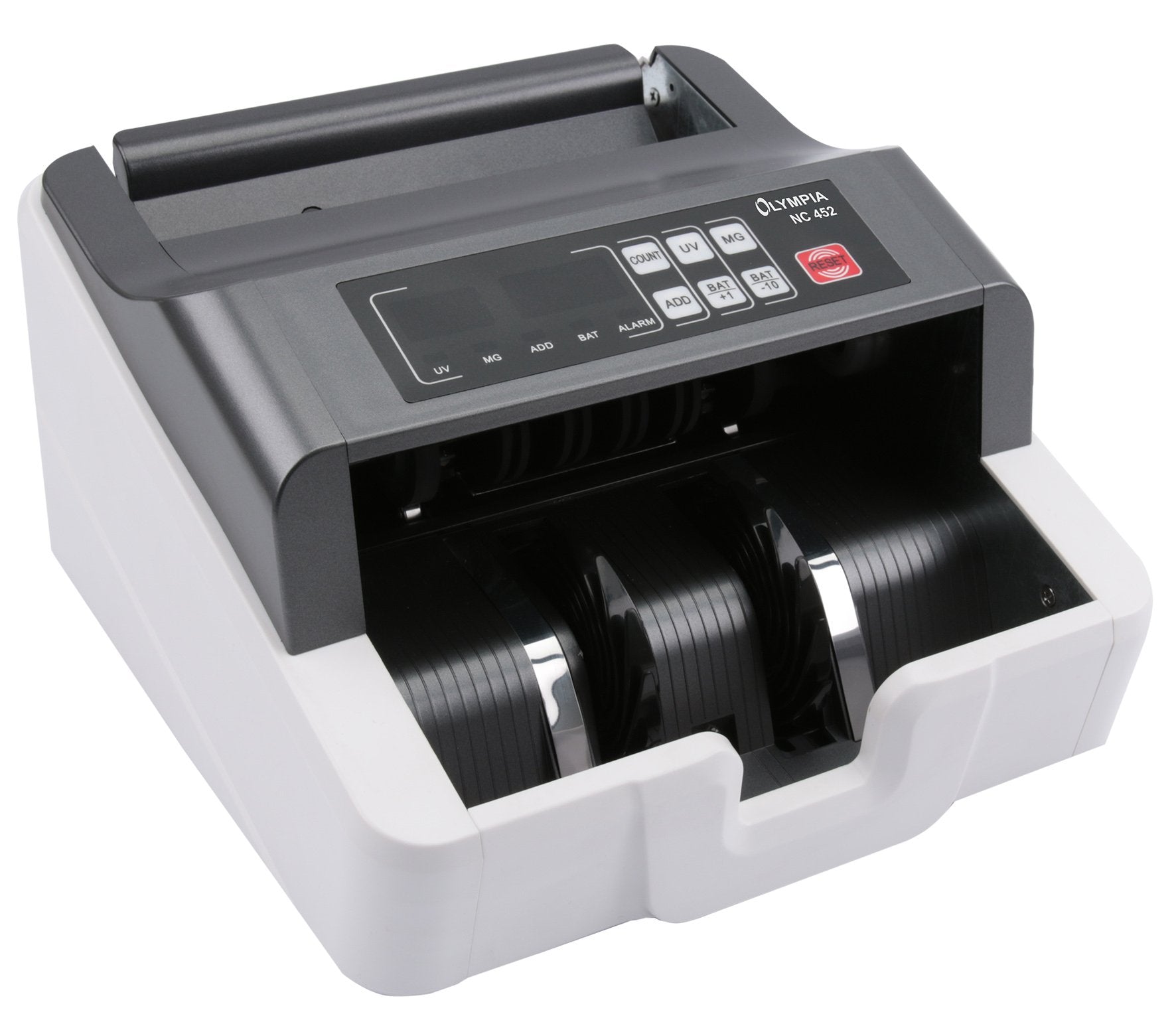 Olympia Contador De Dinero- Y Dispositivo De Prueba Nc 452 Negro