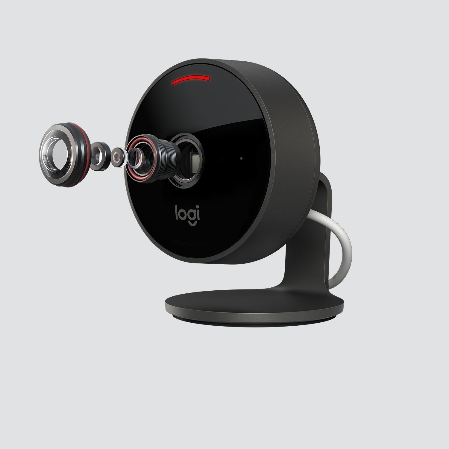 Logitech Circle View Camara De Videovigilancia Wifi Fullhd 1080p - Angulo De Vision 180⺠- 2 Canales Audio - Microfono Y Altavoz Integrado - Vision Nocturna - 961-000490