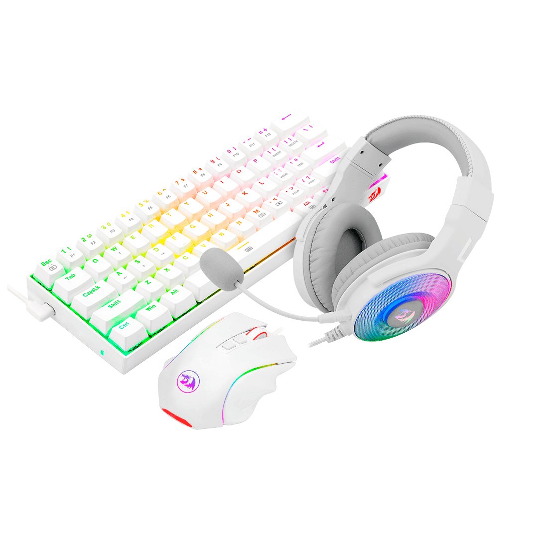 EAN 6950376708144 - REDRAGON S129W teclado Ratón incluido Juego USB QWERTY Inglés imagen 3