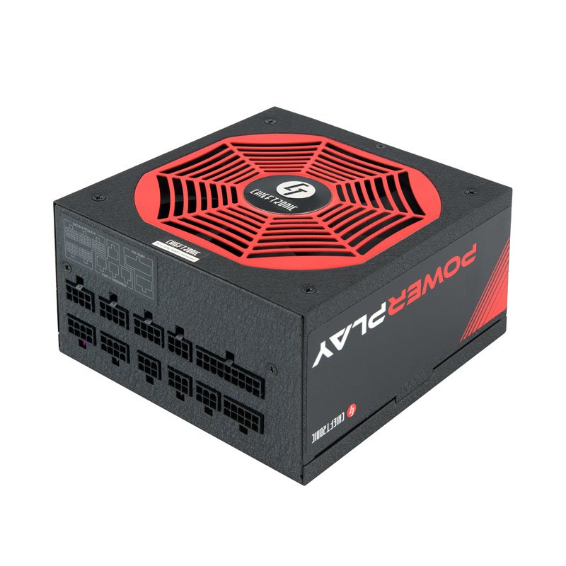 Fuente De Alimentacion Chieftec Powerplay 850 W 20+4 Pin Atx Ps/2 Negro, Rojo