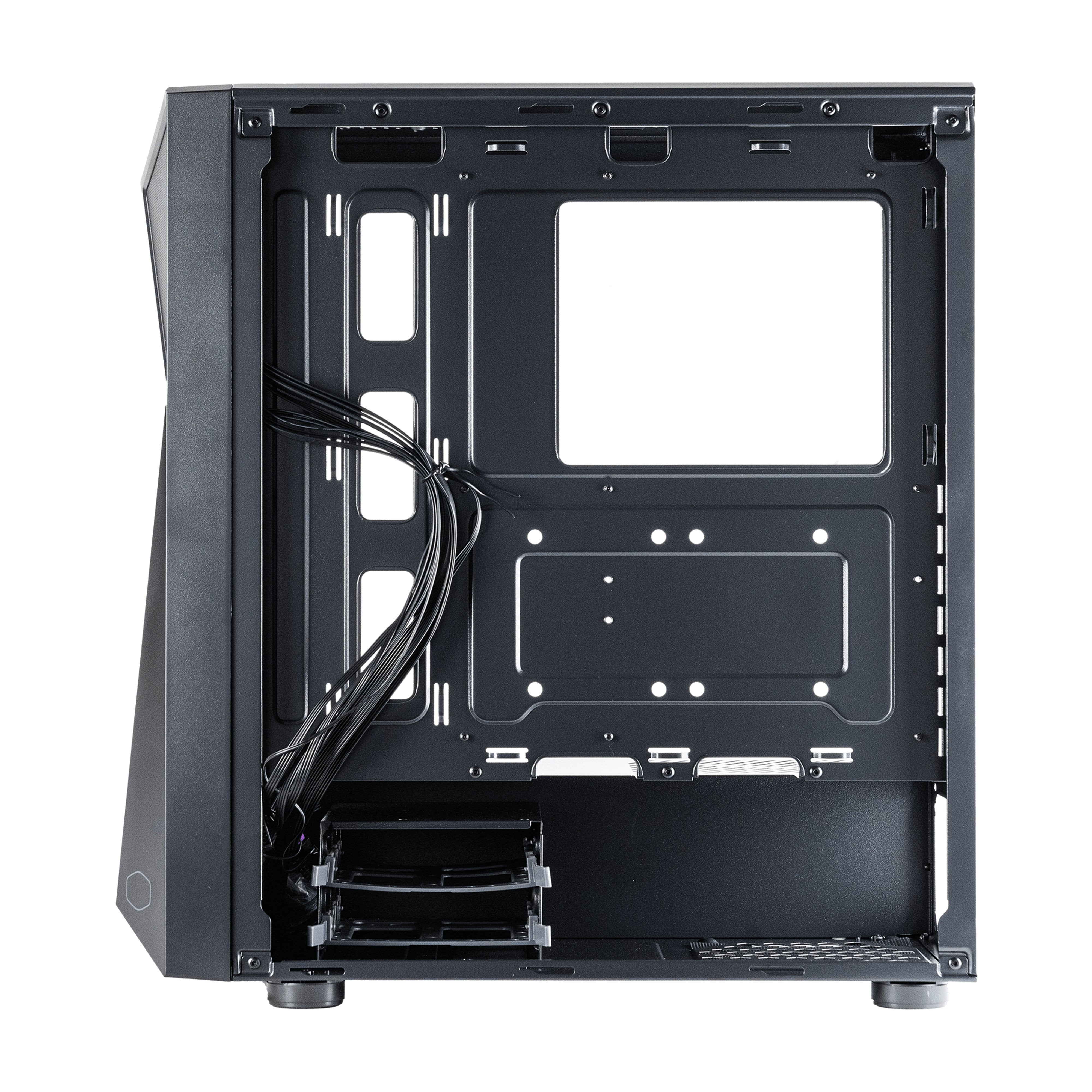 Caja Pc Cooler Master Cmp 520 Midi Tower Negro (Cooler Master Cmp 520 Case, Black, Mid Tower, 1 X Usb 3.2 Gen 1 Type-A, 1 X Usb 2.0, Tempered Glass Side Window Panel, Asymmetrical Mesh Geode Front Panel, 3 X Addressable Rgb Fans Included)